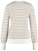 TAIFUN Pullover in Weiß/ Khaki