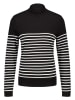 TAIFUN Sweter w kolorze czarno-białym