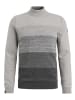 Vanguard Wollpullover in Anthrazit/ Hellgrau