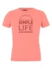 Salewa Functioneel shirt "Simple Life" rood