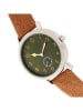 Elevon Quarzuhr "Northrop" in Hellbraun/ Silber/ Khaki
