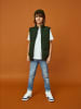 KIDS ONLY Doorgestikte bodywarmer "Cool" groen