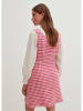 STEFANEL Kleid in Pink/ Weiß