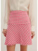 STEFANEL Rok roze/wit