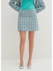 STEFANEL Rok turquoise/blauw