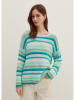 STEFANEL Trui turquoise/blauw