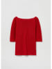 STEFANEL Linnen trui rood