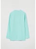 STEFANEL Bluse in Türkis