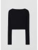STEFANEL Cardigan in Schwarz