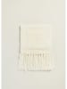 STEFANEL Schal in Creme - (L)230 x (B)18 cm