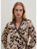 STEFANEL Blouse beige/zwart