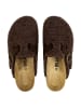 billowy Clogs in Braun