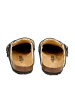 billowy Leren clogs zwart