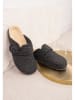 billowy Clogs in Schwarz