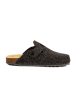 billowy Clogs in Schwarz