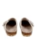 billowy Clogs in Grau