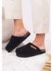 billowy Clogs in Schwarz