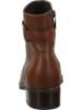 Ara Shoes Leder-Stiefeletten in Braun