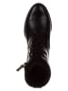 Ara Shoes Skórzane botki w kolorze czarnym