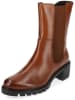 Ara Shoes Leder-Stiefeletten in Hellbraun