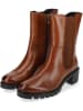 Ara Shoes Leder-Stiefeletten in Hellbraun