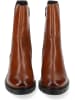 Ara Shoes Leder-Stiefeletten in Hellbraun