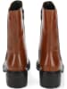 Ara Shoes Leder-Stiefeletten in Hellbraun
