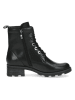 Caprice Leder-Boots in Schwarz