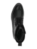 Caprice Leder-Boots in Schwarz