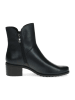 Caprice Leder-Stiefeletten in Dunkelblau
