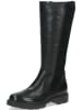 Caprice Leder-Stiefel in Schwarz