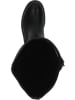 Caprice Leder-Stiefel in Schwarz