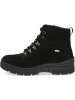 Caprice Leder-Boots in Schwarz