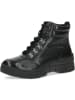 Caprice Leder-Boots in Schwarz