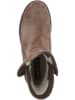 Caprice Leren boots lichtbruin