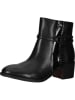 Marco Tozzi Leder-Stiefeletten in Schwarz
