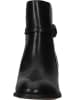 Marco Tozzi Leder-Stiefeletten in Schwarz