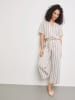 Gerry Weber Hose in Weiß/ Hellbraun