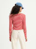 Levi´s Cardigan "Monica" in Rot/ Weiß