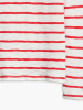 Levi´s Longsleeve "Margot" in Weiß/ Rot