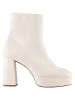 Högl Leder-Stiefeletten "Nora" in Creme