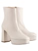 Högl Leder-Stiefeletten "Nora" in Creme
