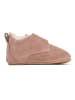 Wheat Leren pantoffels lichtroze