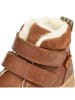 Wheat Leder-Winterboots in Hellbraun