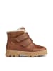 Wheat Leder-Winterboots in Hellbraun