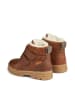 Wheat Leder-Winterboots in Hellbraun