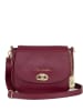 Anna Morellini Leren schoudertas "Iseppa" bordeaux - (B)24 x (H)21 x (D)9 cm