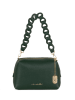 Anna Morellini Leren handtas "Gessica" donkergroen - (B)27 x (H)20 x (D)12 cm