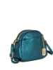 Anna Morellini Leren schoudertas "Romilda" blauw - (B)22 x (H)19 x (D)10 cm
