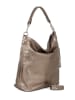 Anna Morellini Leder-Schultertasche "Aiace" in Bronze - (B)31 x (H)33 x (T)16 cm